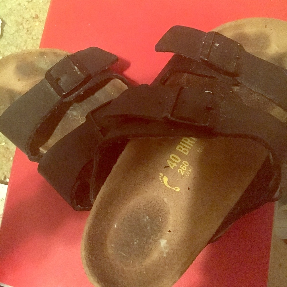 Birkenstock Sandals sz. 40 / 10 Black